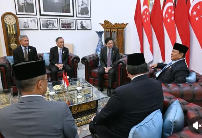 Presiden Prabowo dan PM Wong Gelar Leaders’ Retreat di Istana Merdeka, Hasilkan 26 Kesepakatan Berbagai Sektor