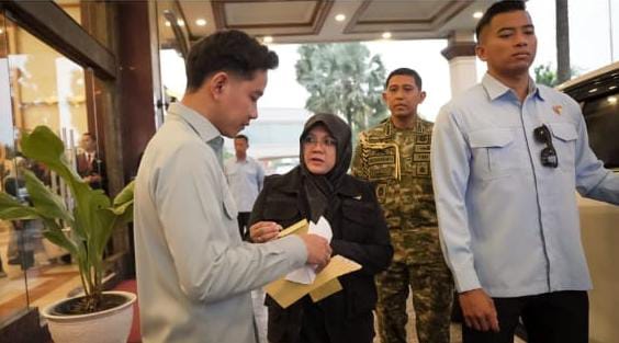 Mantan wartawan Bupati SiakTemui Wapres Gibran, Perjuangkan Hak DBH bagi Daerah Penghasil SDA