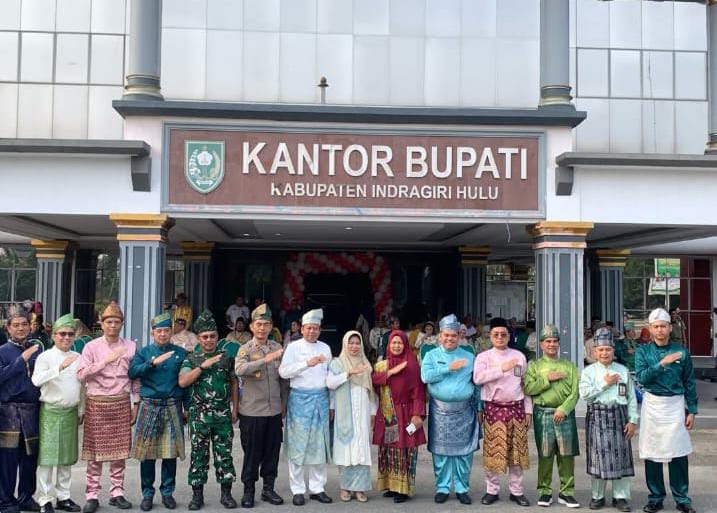 KODIM 0302/INHU HADIRI UPACARA PERINGATAN HARI JADI KE-69 PROVINSI RIAU TAHUN 2026